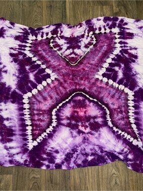 Handmade Excision Tie Dyed Tapestry